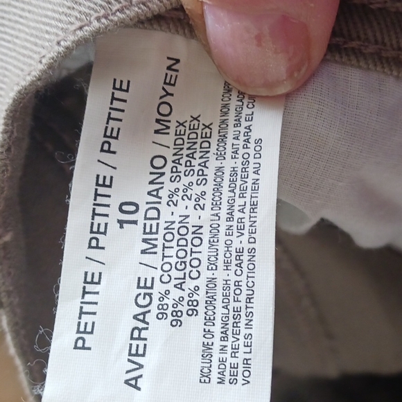 Gloria Vanderbilt women's brown jeans size 10 - Picture 10 of 10